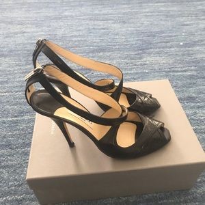Authentic black Jimmy Choo heels
